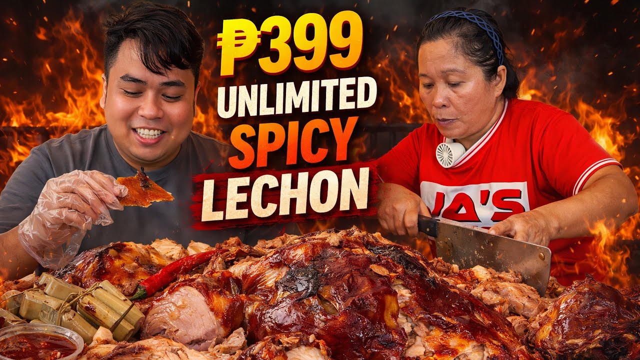 TRENDING ₱399 Unlimited Spicy Lechon in Cebu! 