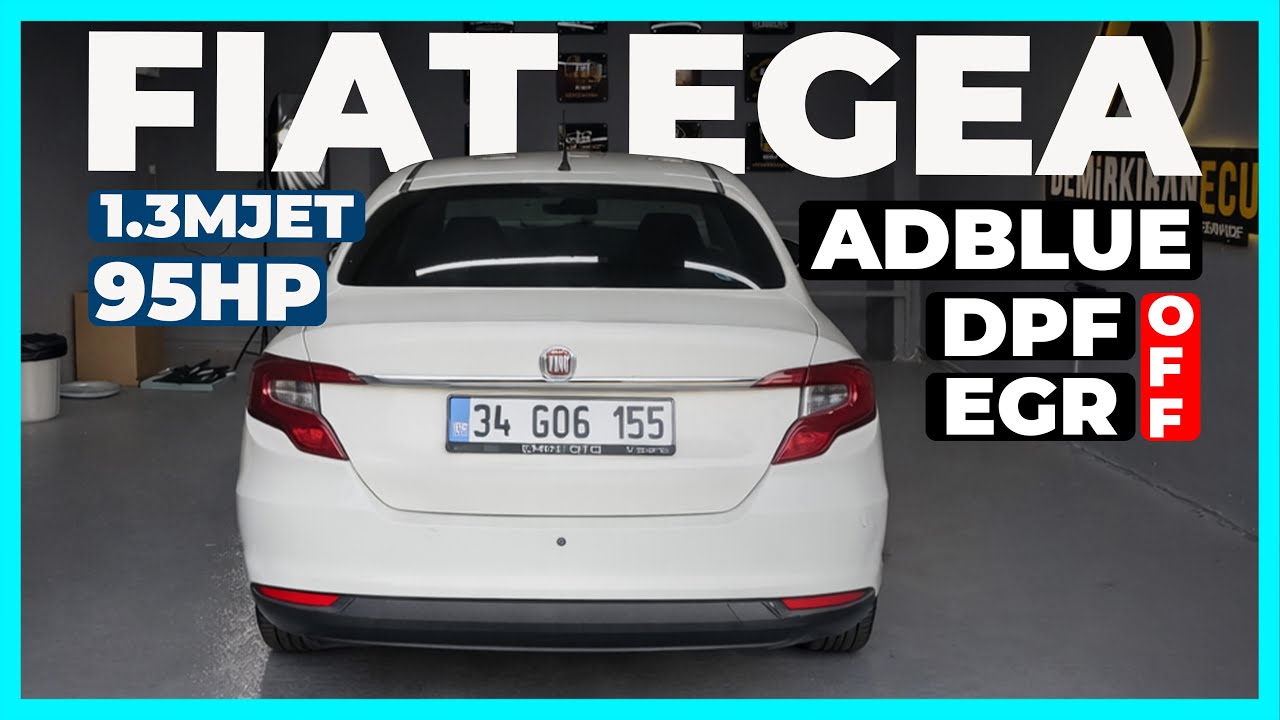 Fiat Egea 1.3 Multijet AdBlue DPF EGR İptali | Arıza ve Sorunlara Çözüm