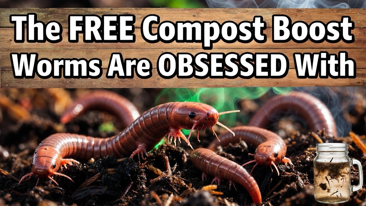 I Poured THIS Water on My Worm Bin and They Went CRAZY (Instant Compost GOLD!)