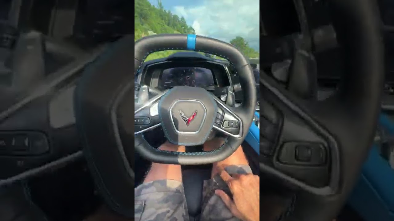 How to use launch control in the Chevrolet Corvette C8 and do 0-60 MPH in 2.9 Seconds #shorts