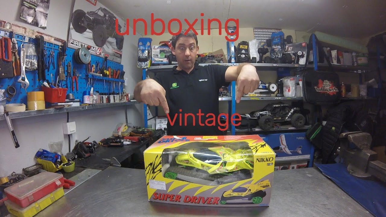 unboxing Nikko super driver vintage 😲😁 #rc #radiocontrol #nikko