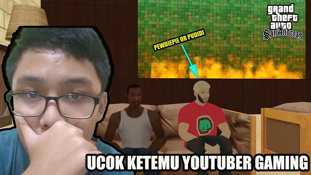 Ucok Ketemu Youtuber Gaming - GTA San Andreas DYOM Indonesia