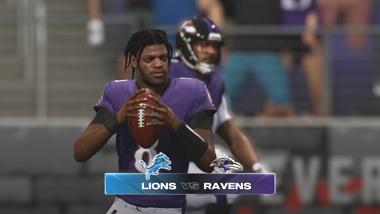 Madden NFL 25 - Detroit Lions Vs Baltimore Ravens PS5 Simulation Week 3 (Madden 26 Rosters)