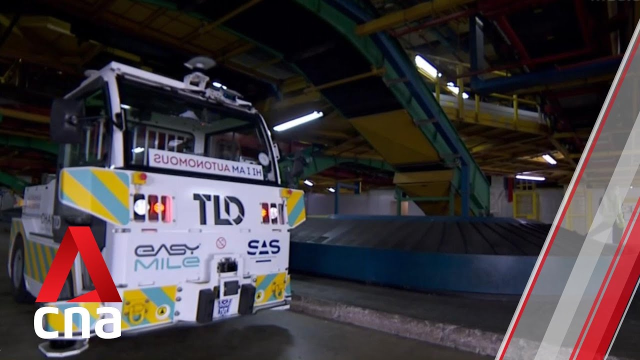 Changi Airport to trial autonomous baggage tractor for flights from September