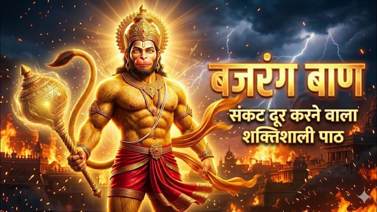 बजरंग बाण। Bajrang Baan @BhaktikiShakti-SanatanKatha 