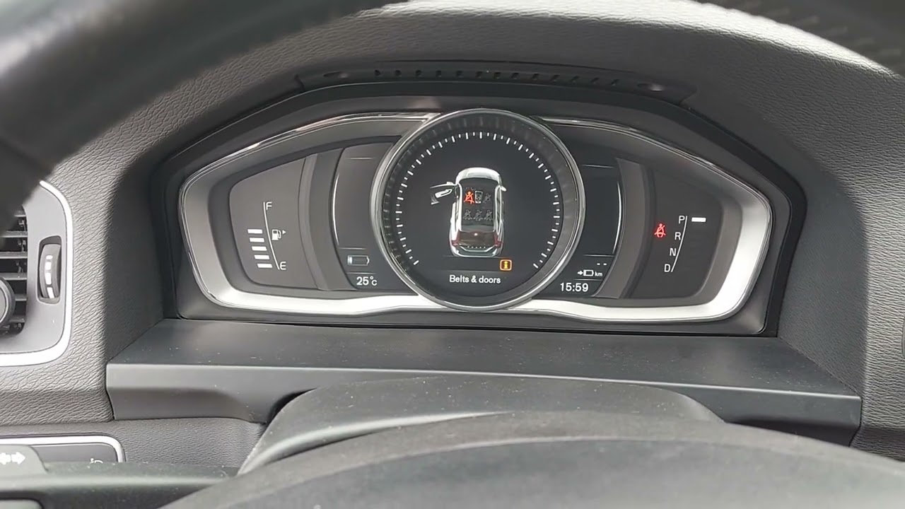Volvo V60 D6 Plugin Hybrid error