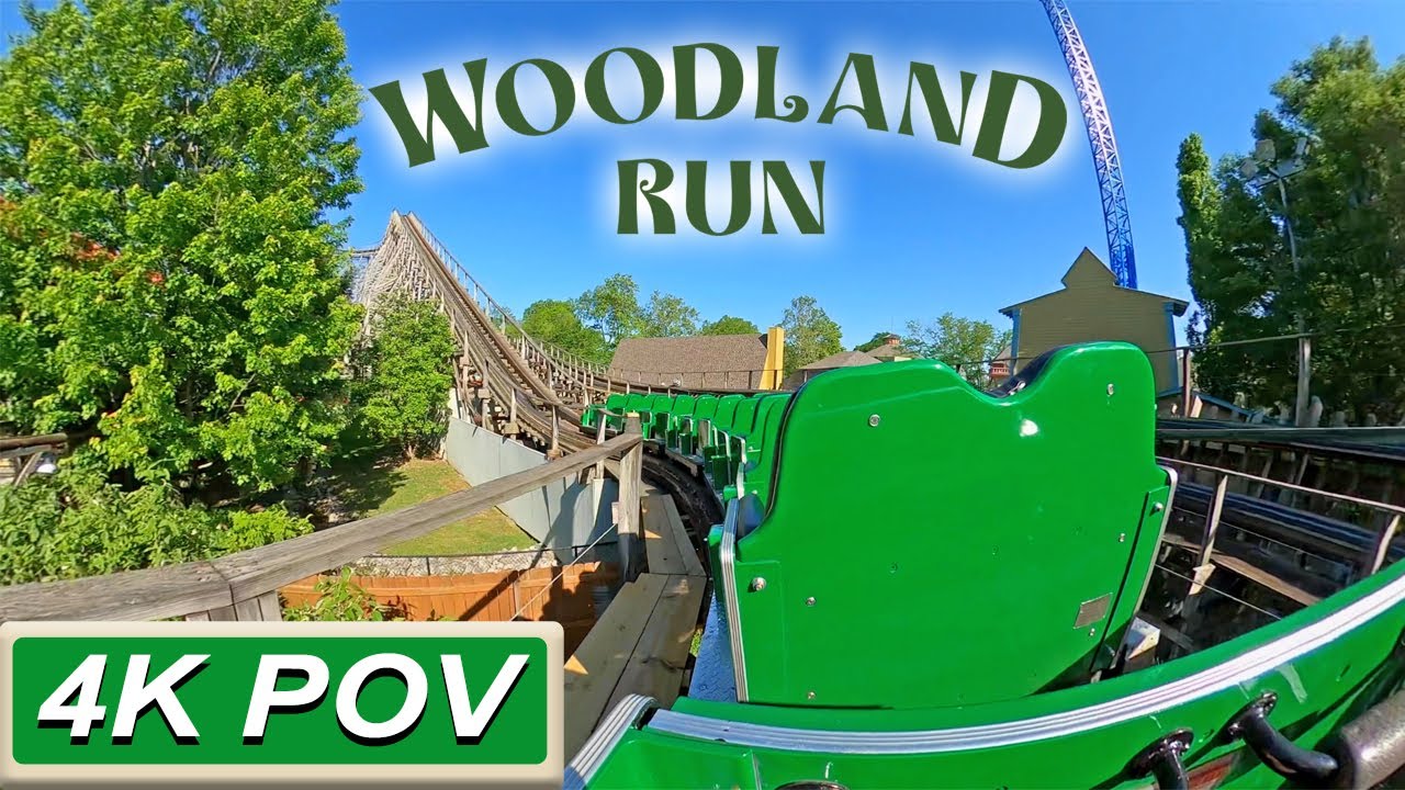 Woodland Run (4K Back Seat POV)- Kentucky Kingdom, Louisville, KY
