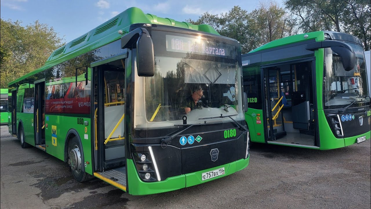 Автобус 180 (Клиффорд - Татарская Каргала) | ЛиАЗ-5292.67 (CNG) | борт 0180 | Оренбург