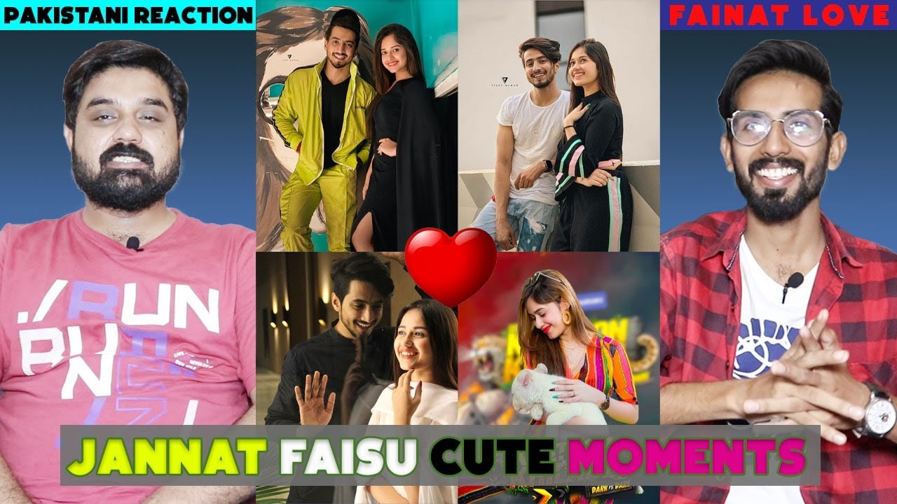 Pakistani Boys Reacts to Indian Jannat & Mr Faisu KKK cute moments | Fainat | Funkariyaan
