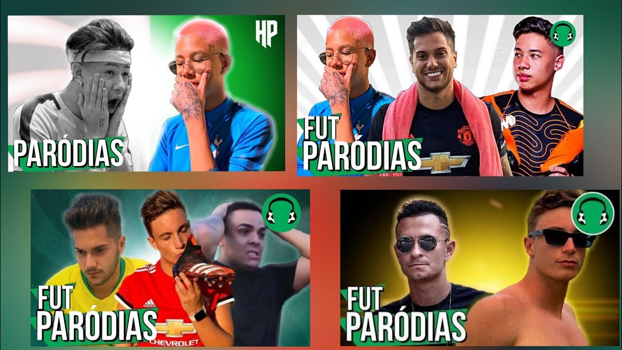 OS FUTPARÓDIAS COM YOUTUBERS MAIS POPULARES DO CANAL HENRICK PRODUÇÕES