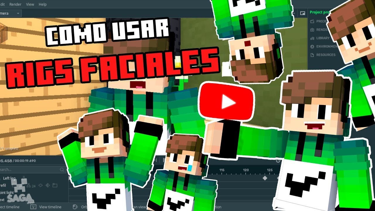 ¡Aprende a Usar Los RIGS FACIALES y Lleva Tus ANIMACIONES al SIGUIENTE NIVEL! ✅👤