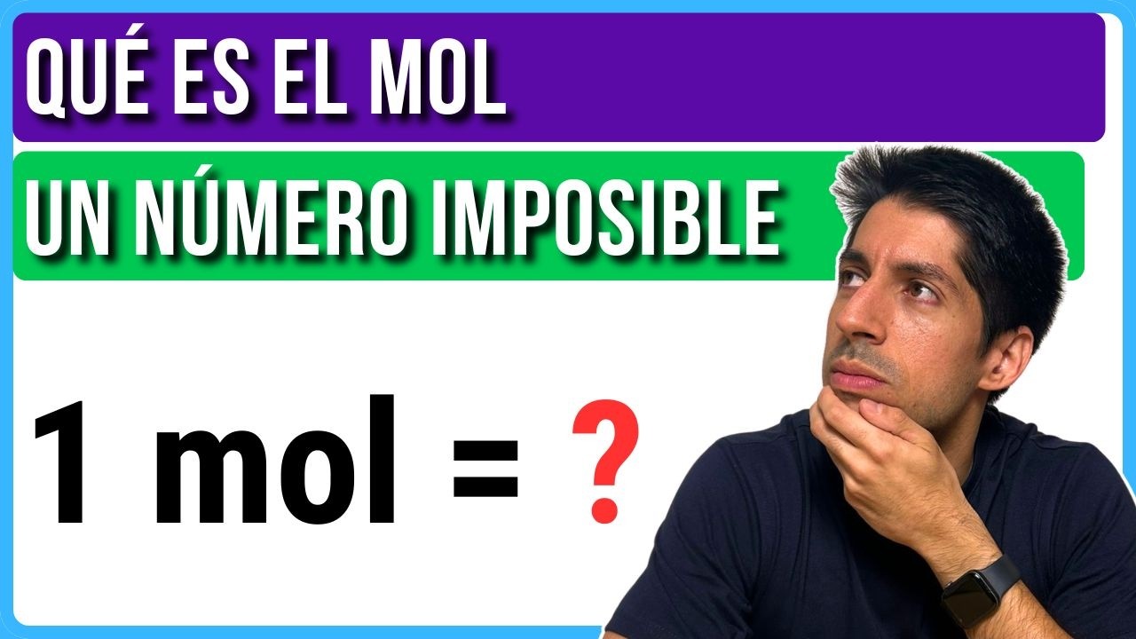 Qué es un MOL explicado con HUEVOS 🥚