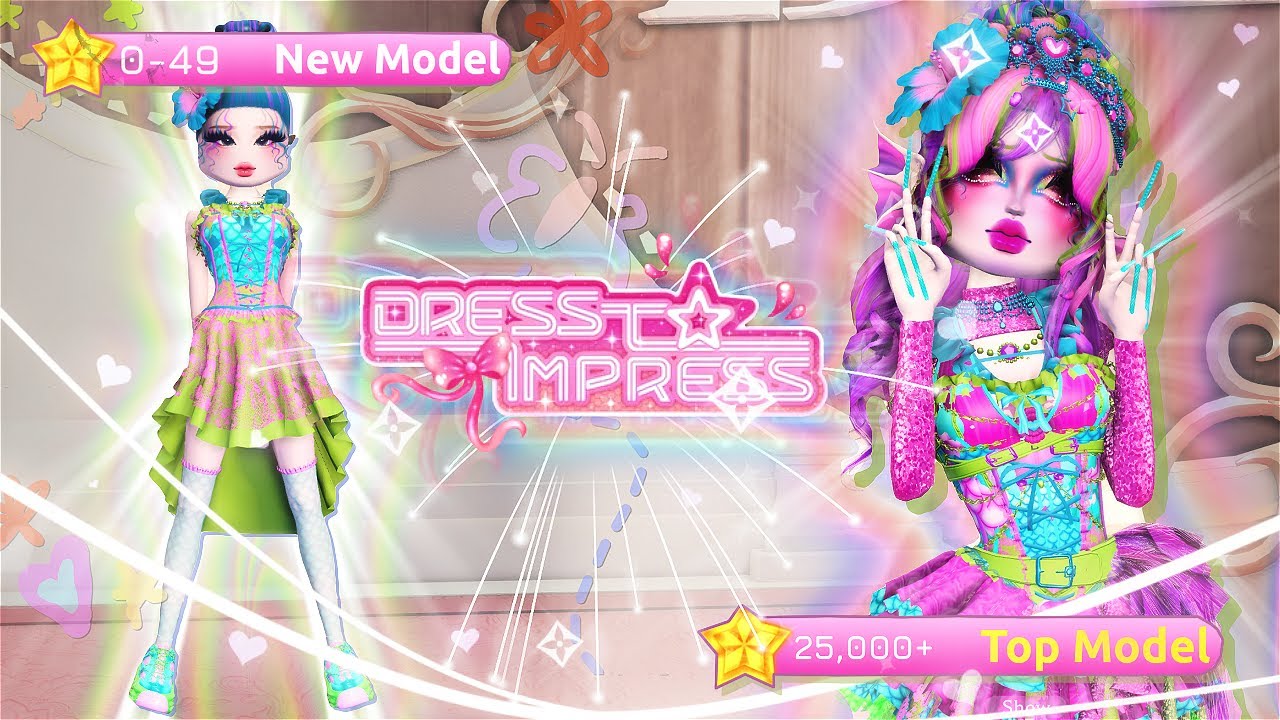 Dress To Impress as a NEW MODEL **NO GAMEPASSES**