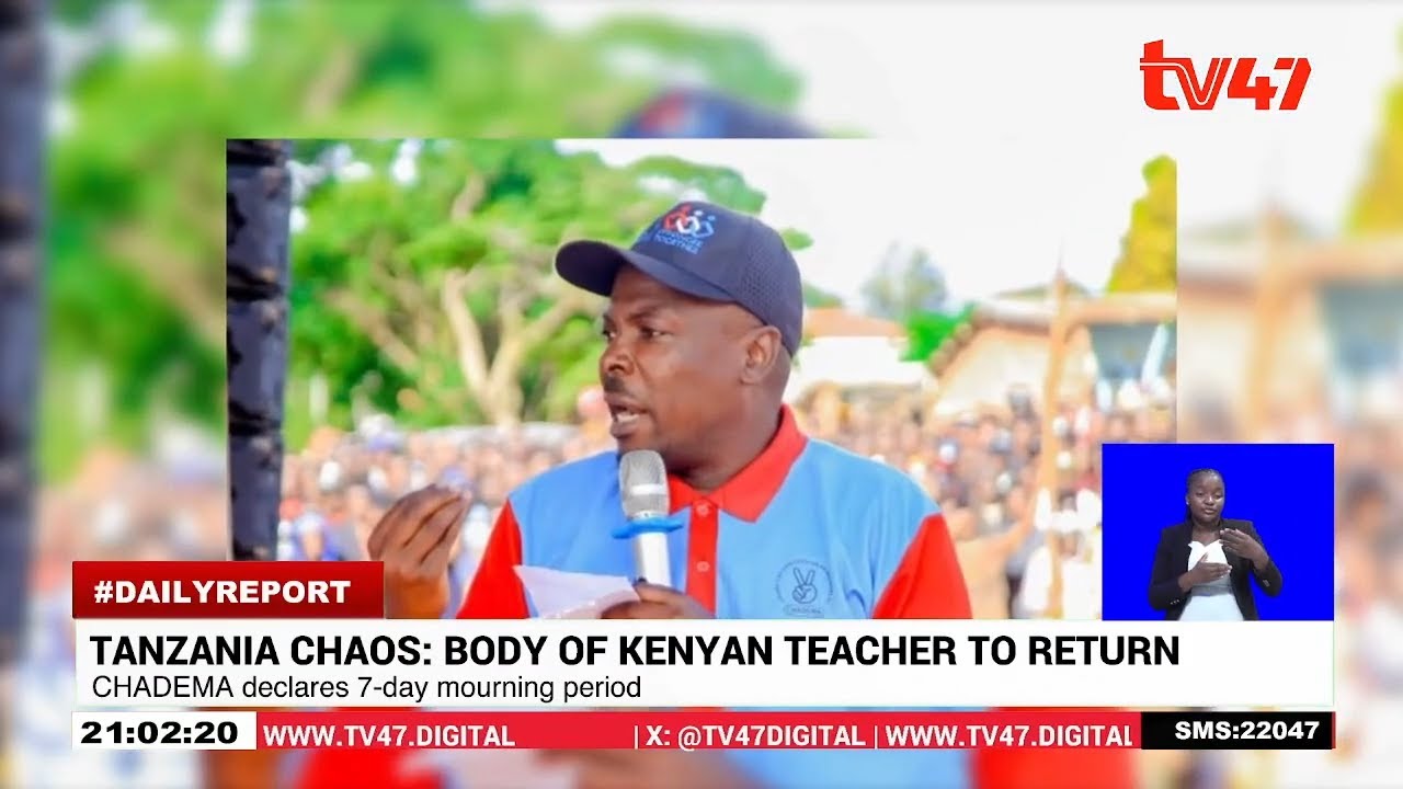 Tanzania opposition party Chadema declares 7-day mourning period for protest deaths