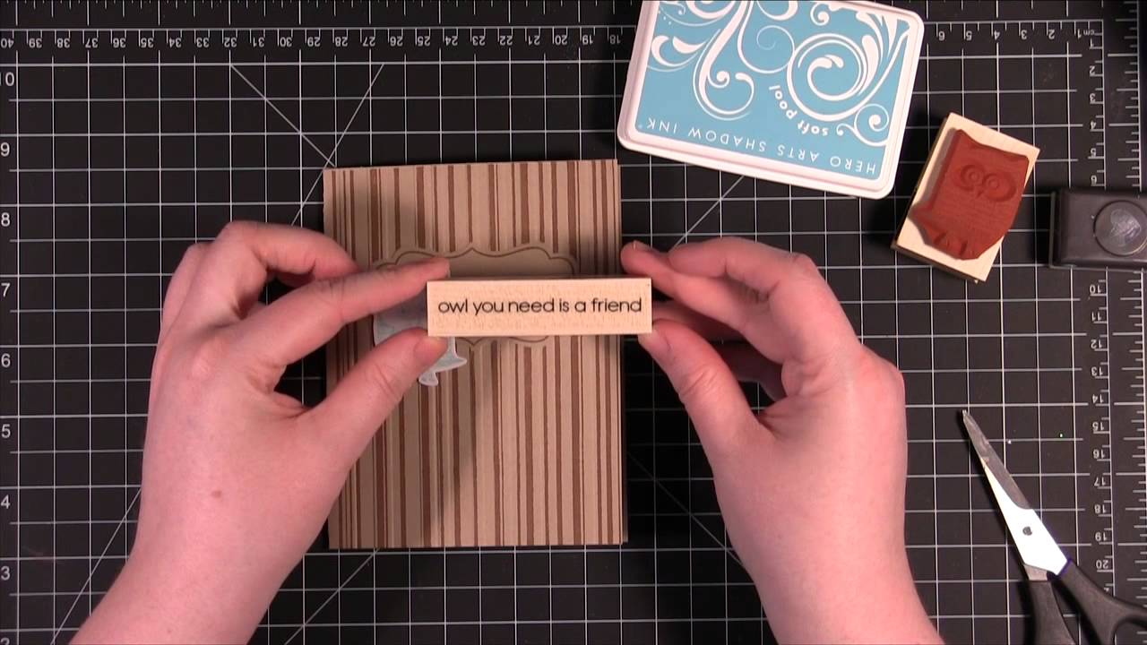 Hero Arts & Sizzix Stamp and Emboss