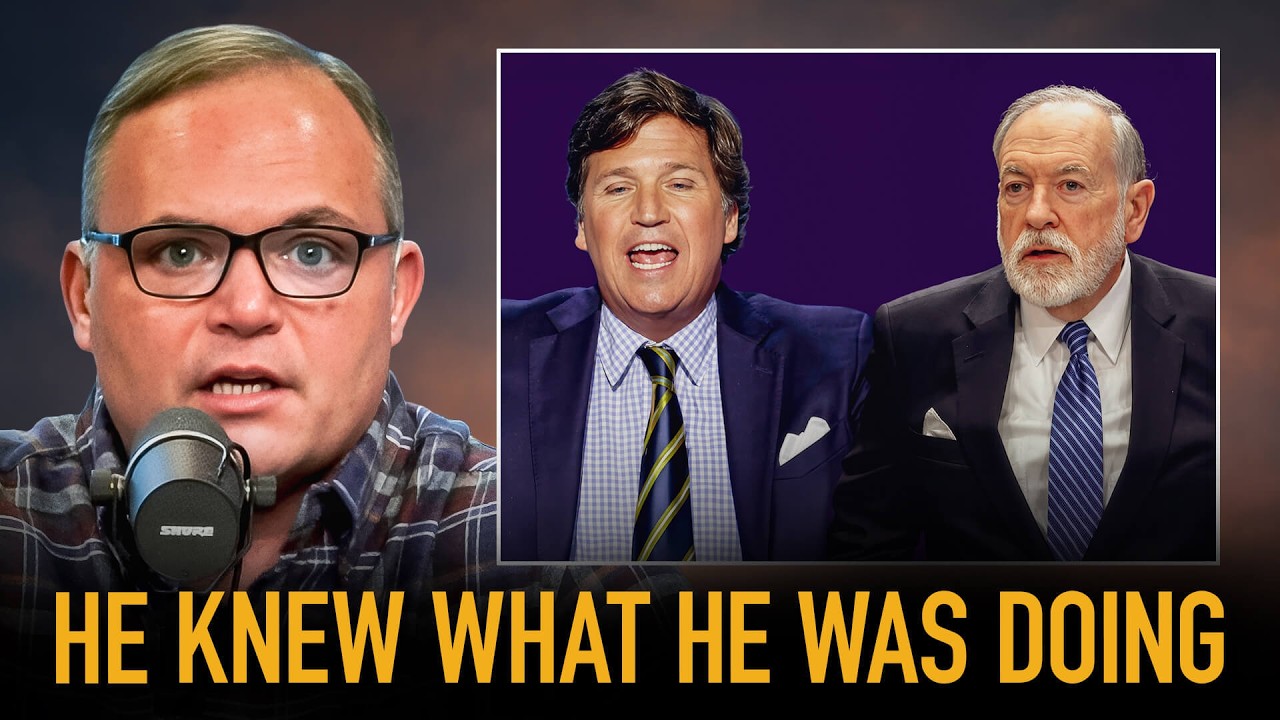 NEW: Mike Huckabee REACTS to His Viral Interview with Tucker Carlson about Israel