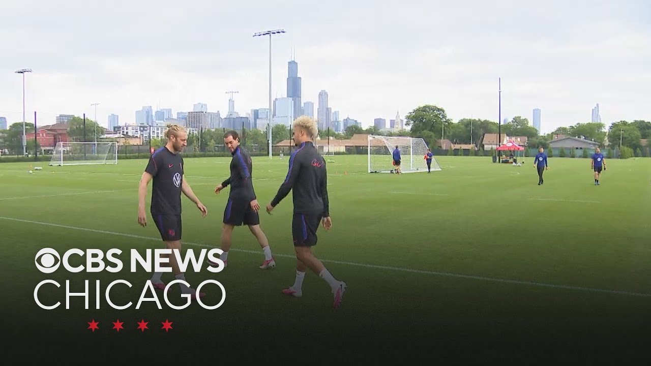 U.S. Men's National Soccer Team prepares for Soldier Field match vs Germany