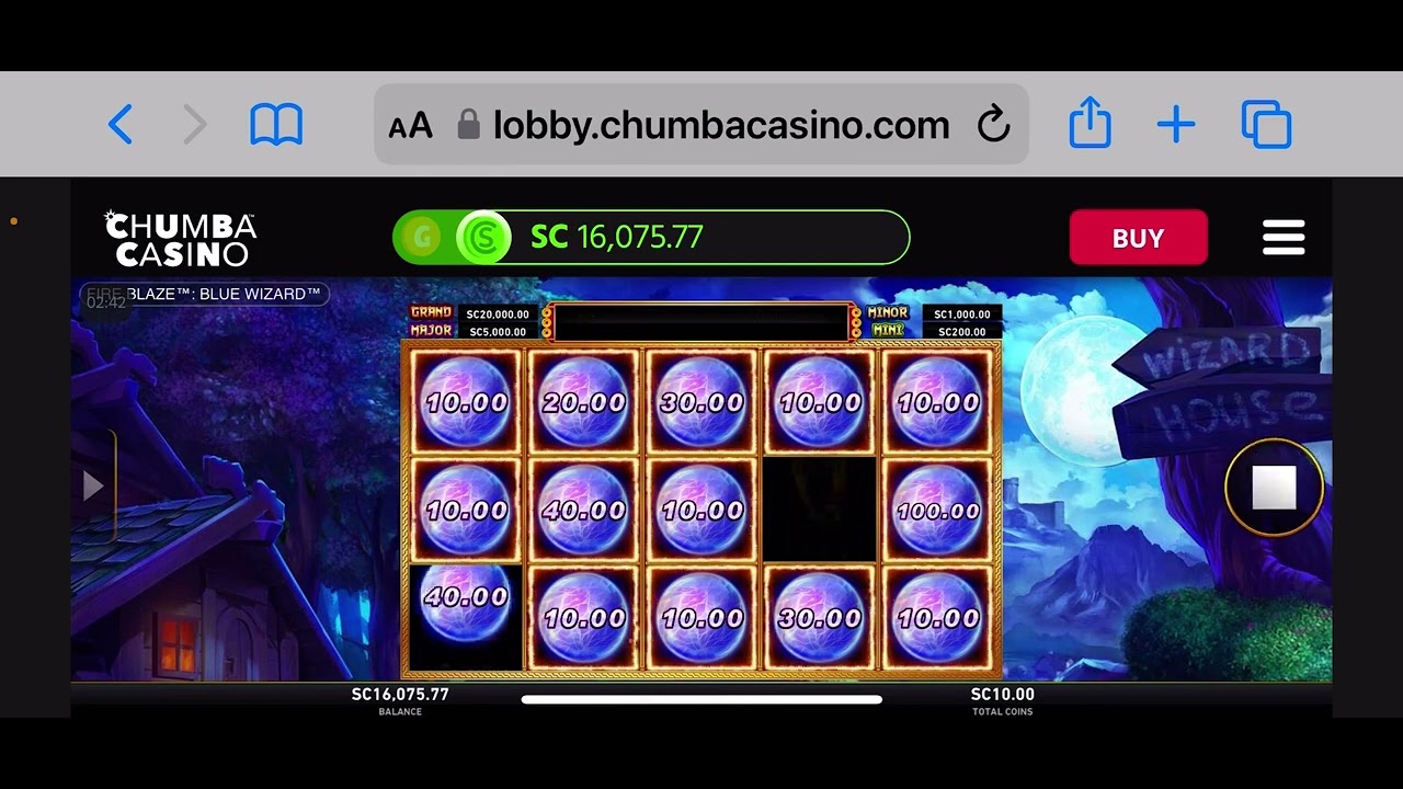 Blue Wizard 🧙‍♂️ Bet $10 I Got Nice Win)