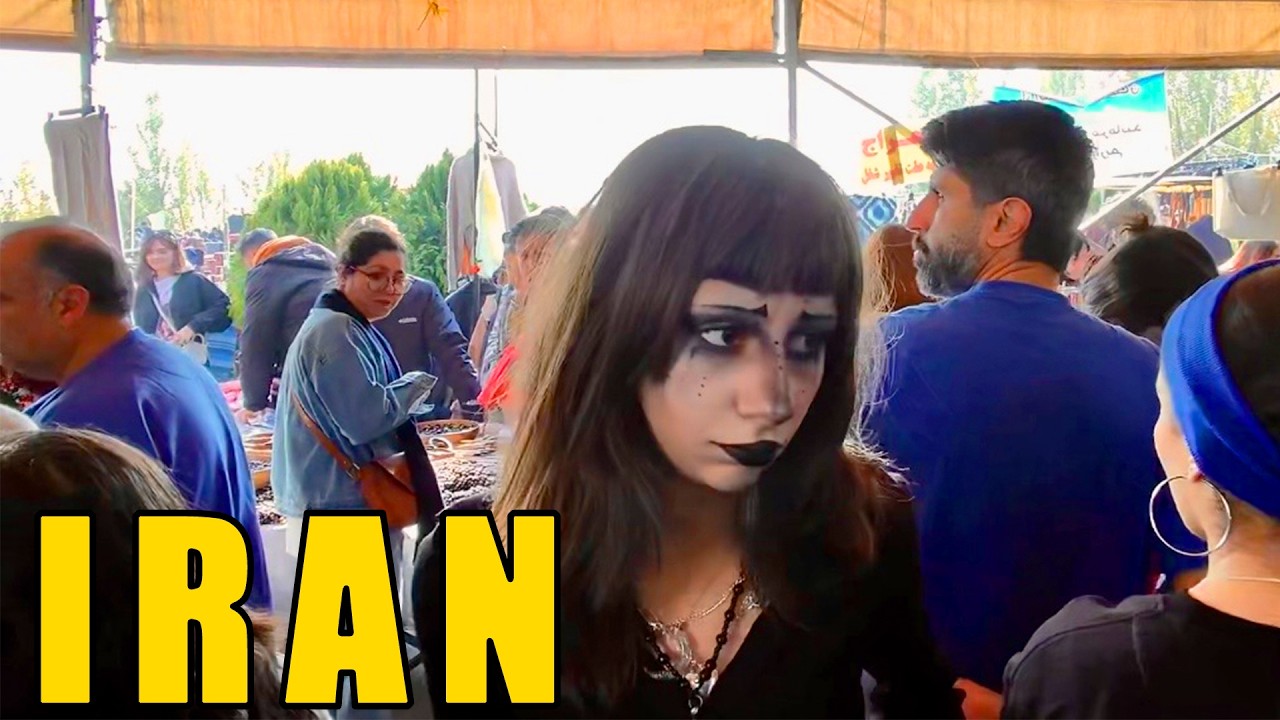Walking Tour of Tehran's Parvaneh Bazaar | Gen Z Rebels Shake Iran's Streets