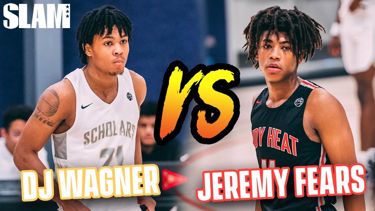 DJ Wagner vs Jeremy Fears Gets HEATED 😤🔥 Top Guards Go At It In EYBL Matchup!