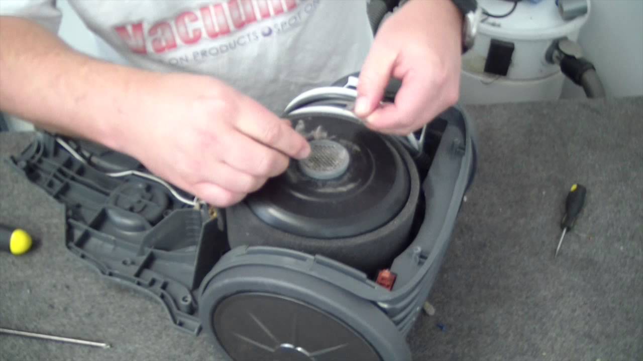 Vax Zen Powerhead has lost suction due to blocked gauze filter