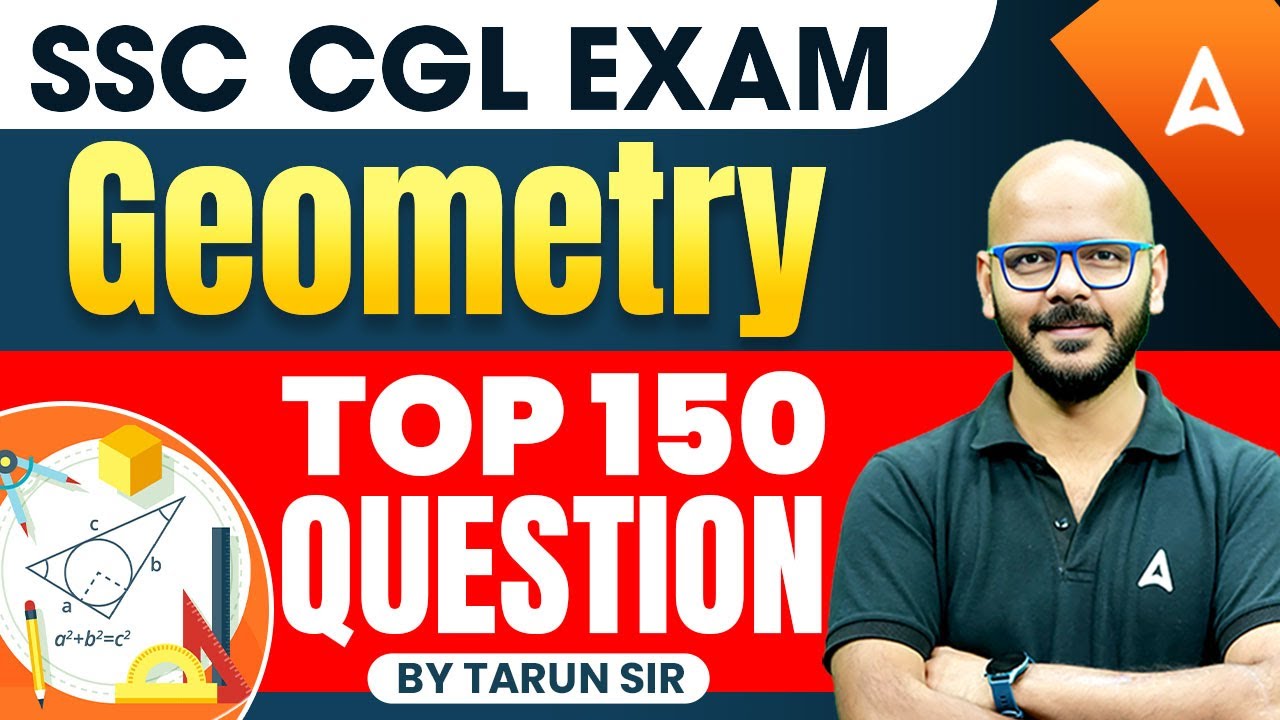 SSC CGL Maths 2026 | Geometry Most Important MCQs | SSC CGL 2026 Maths By Tarun Sir