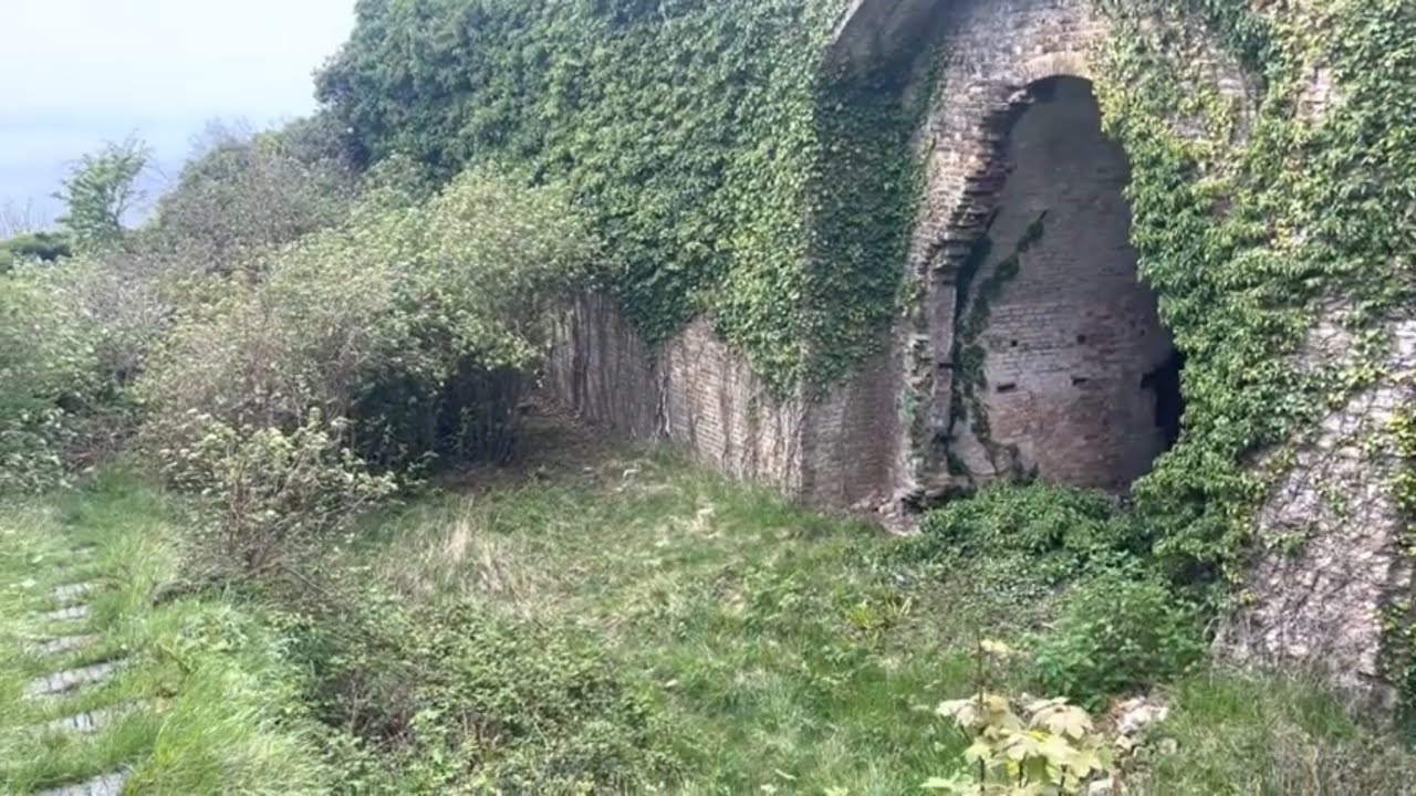 Dover casemates and tunnels.  Met my match with this one!  Urban exploration alone!!