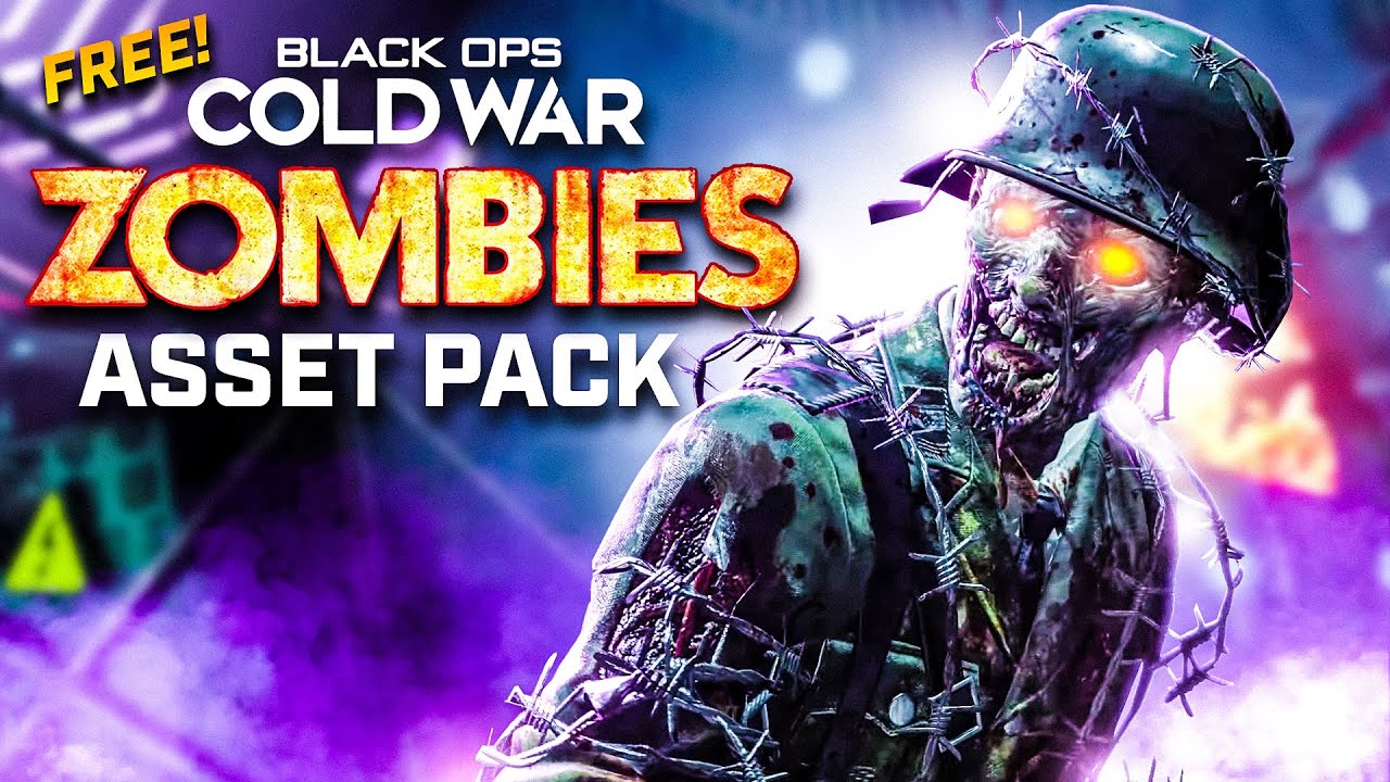 FREE Thumbnail Pack - Call of Duty Black Ops Cold War Zombies Edition - Thumbnail Tutorial