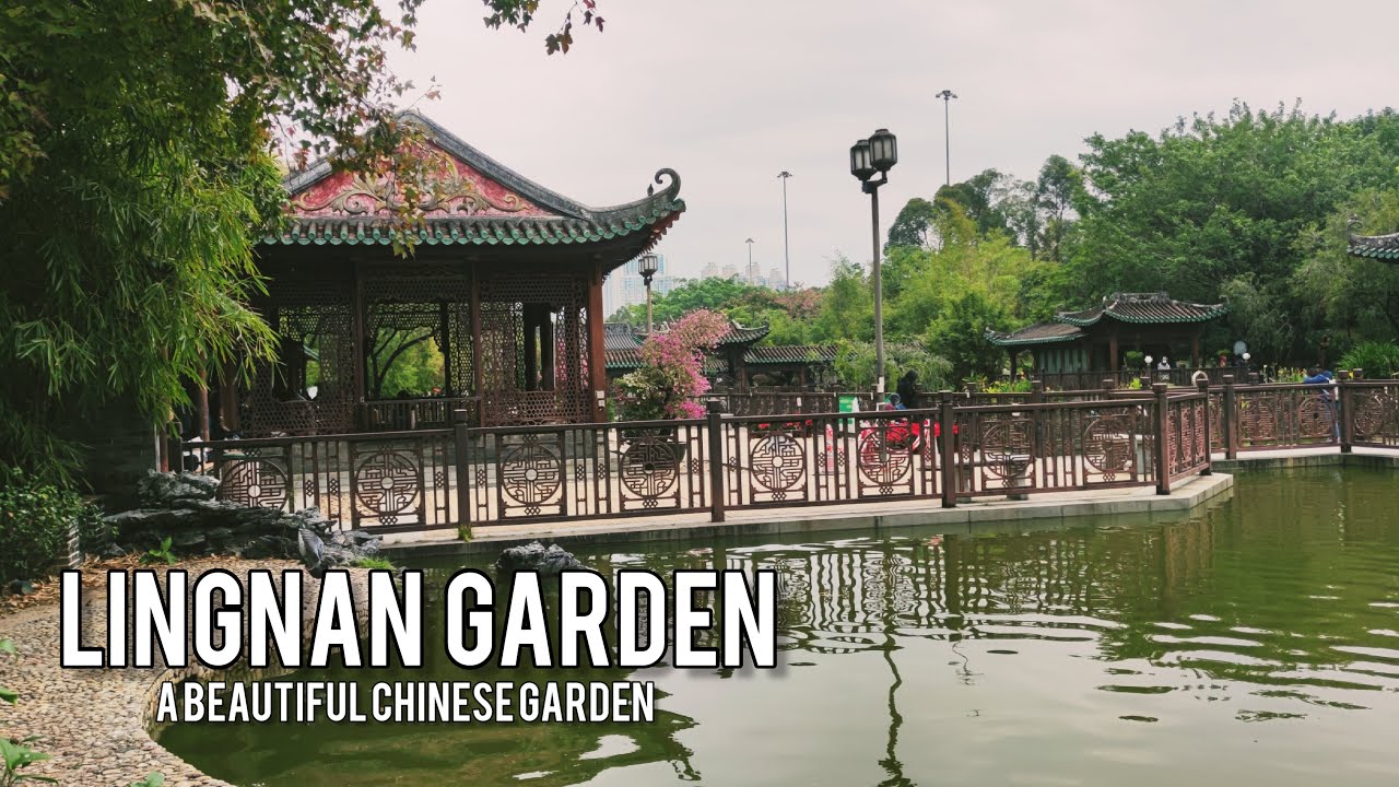 LIVE: LINGNAN GARDEN IN LAI CHI KOK PARK , A BEAUTIFUL CHINESE- STYLE GARDEN