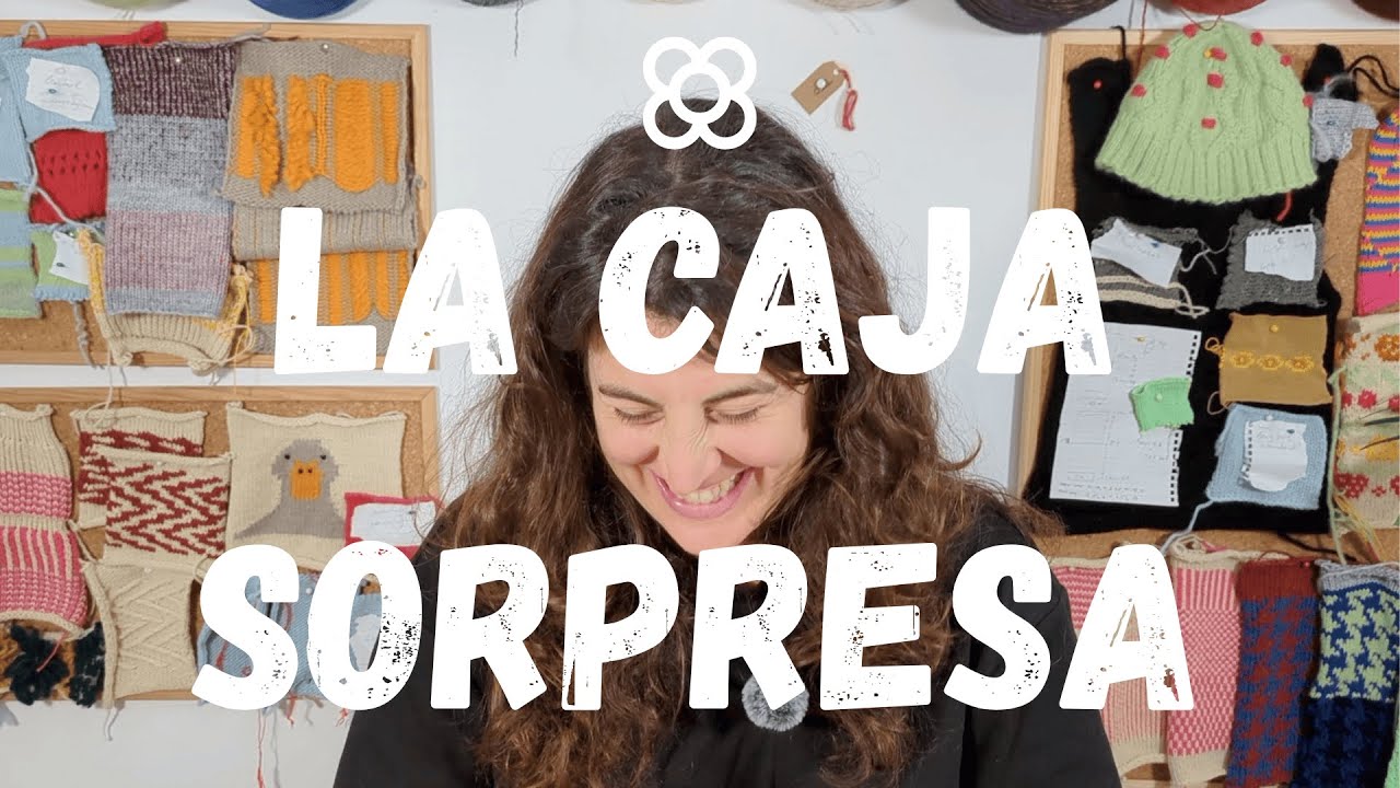¿Una caja sorpresa de lanas? Tejiendo sin saber con qué