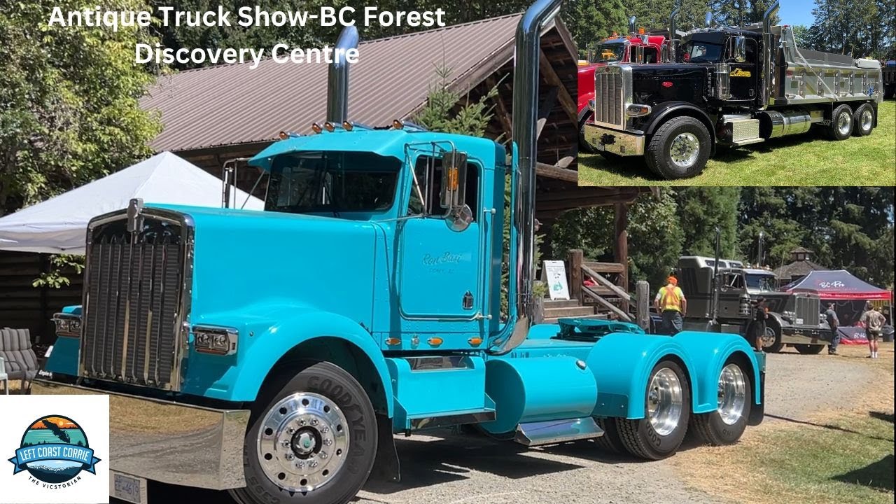 Antique Truck Show at BC Forest Discovery Centre in Duncan BC, Canada