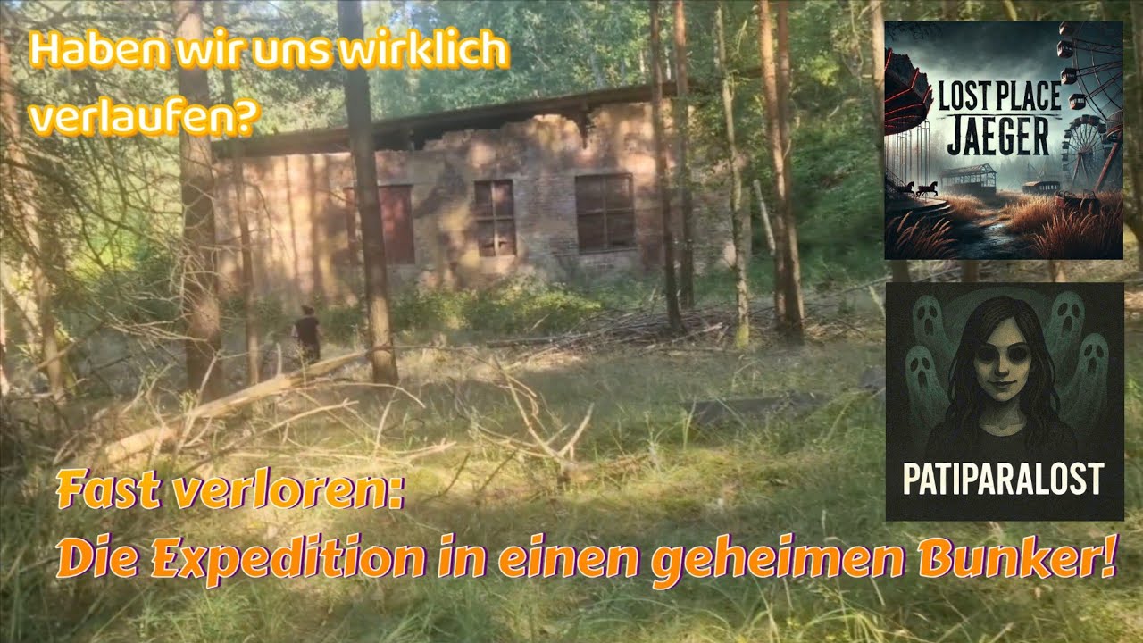 Fast verloren: Unsere Expedition in einen geheimen Bunker!“