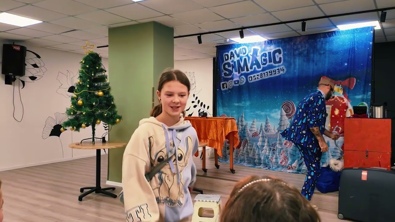 Израиль. Хайфа. Новогодний утренник!