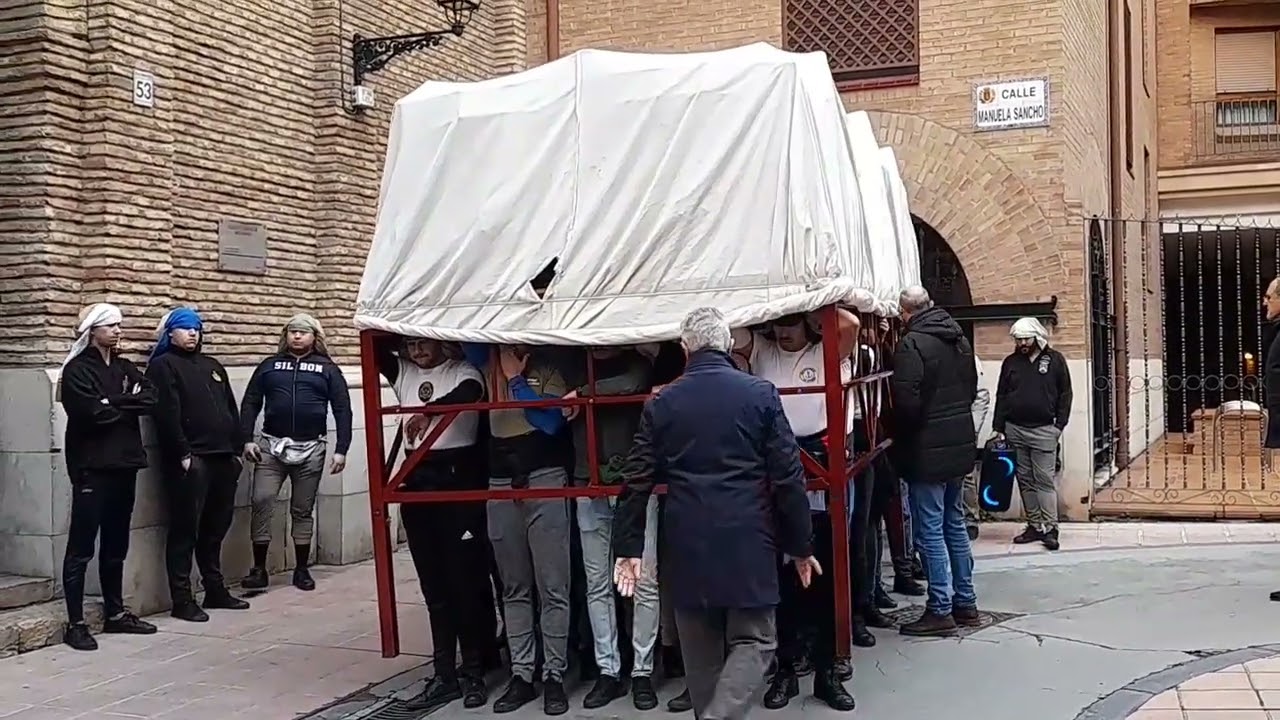ENSAYO COSTALEROS DEL DULCE NOMBRE Y HUMILDAD '26 ZARAGOZA 