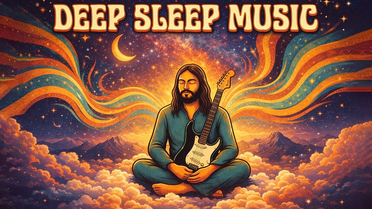 DEEP SLEEP MUSIC: PINK FLOYD STYLE ★Inspired ★ Relaxing Instrumental Music for Sleep & Meditation