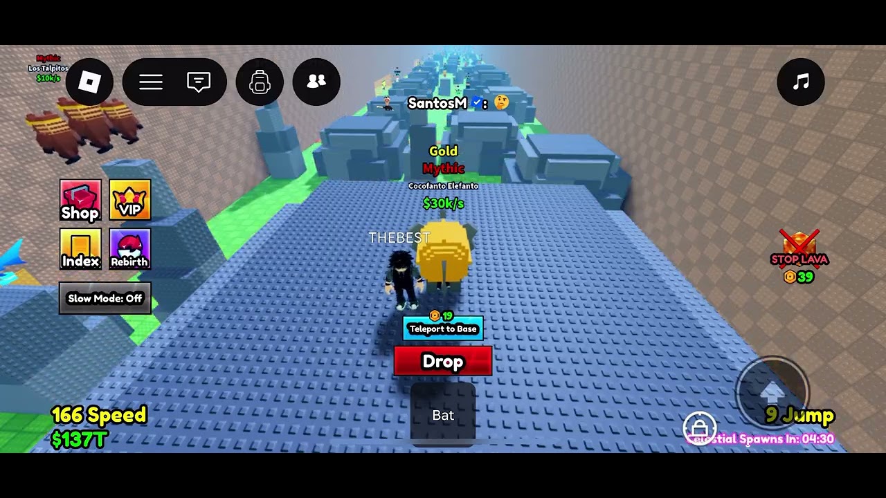 Beme disa riberth ne survive lava for brainrot ne acc tim 
