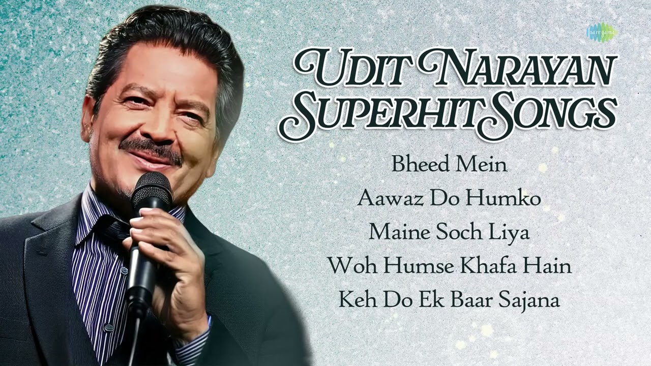 Udit narayan Superhit Songs | Bheed Mein | Aawaz Do Humko | Maine Soch Liya | Keh Do Ek Baar Sajana