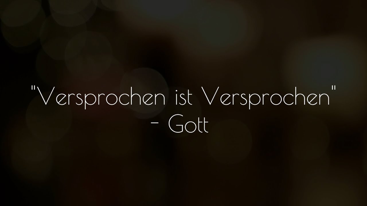 VERSPROCHEN IST VERSPROCHEN - PoetrySlam