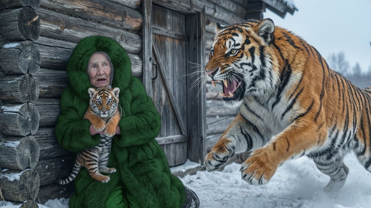 SHE RESCUED A FREEZING TIGER CUB… THEN SOMETHING MIRACULOUS APPEARED AT HER DOORSTEP | YAKUTIA,-71°C