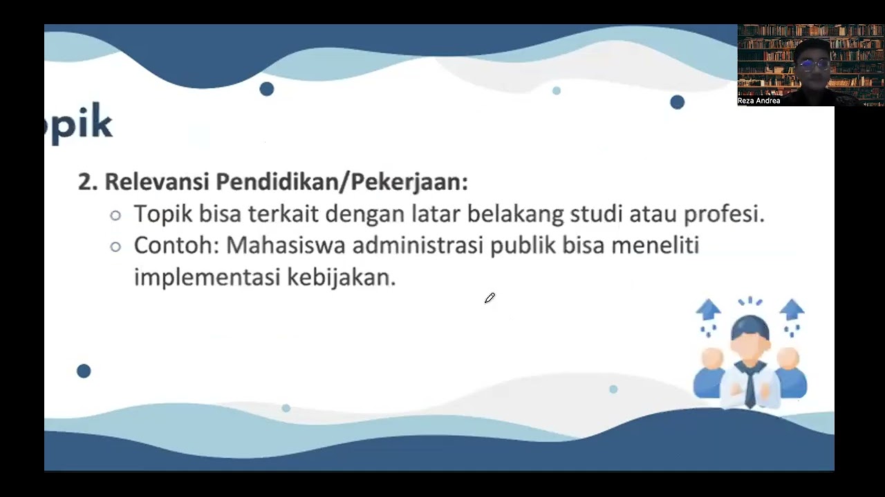 Metode Penelitian - Minggu 5 Membangun ide topik penelitian dan Latar Belakang