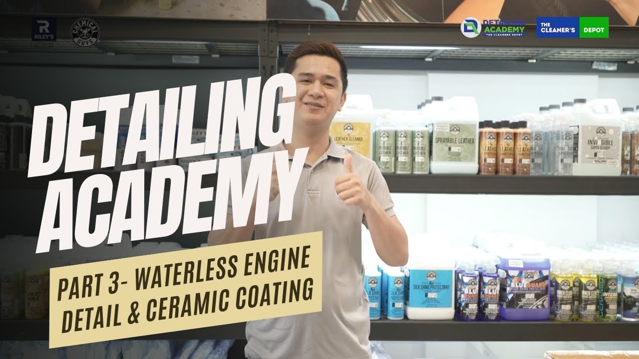 Detailing Academy Part 3 – Waterless Engine Detail & Ceramic Coating