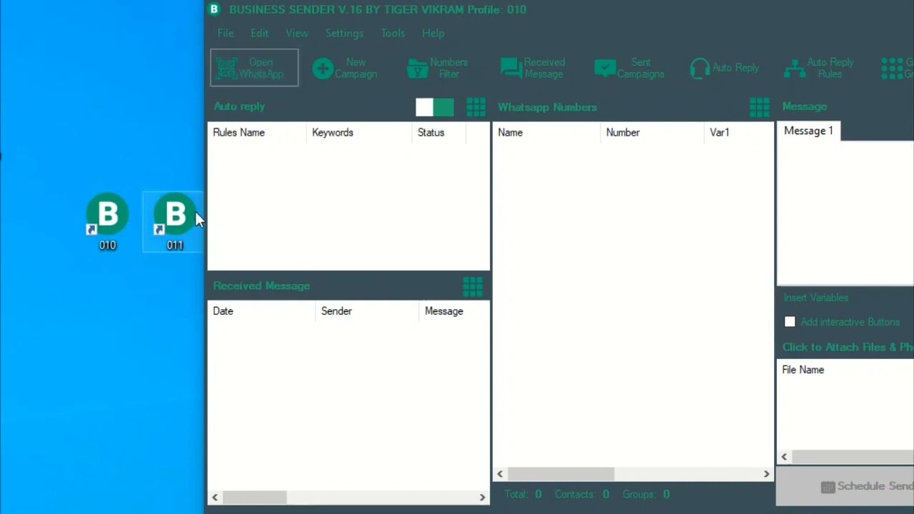 شرح  برنامج التسويق عبر الواتساب   Auto Whatsapp Business Sender Turbo Pro