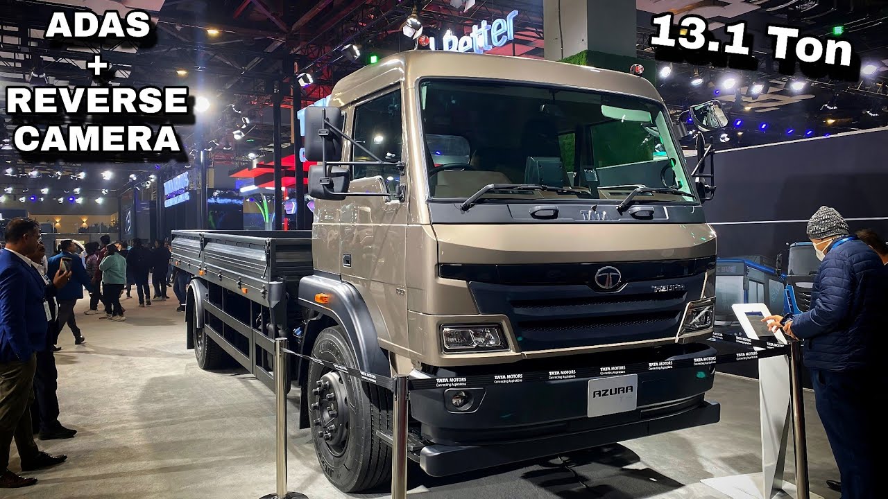 New Launched😍Tata Azura t.19 Sleeper cabin Truck review | Bharat mobility Global expo 2025
