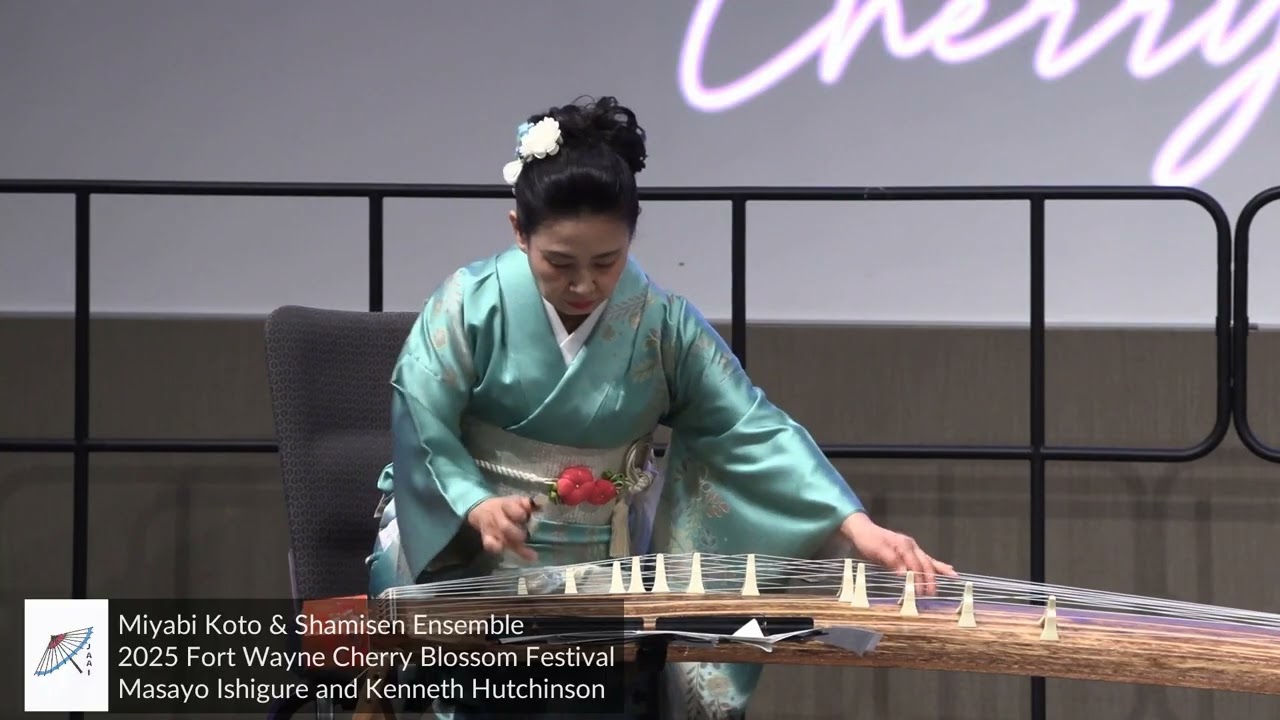 Miyabi Koto and Shamisen Ensemble 2 (2025 Fort Wayne Cherry Blossom Festival)