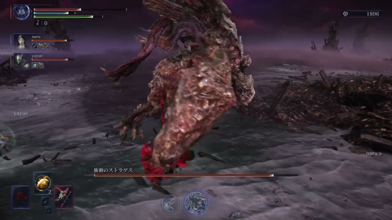 深度４ガレキング
