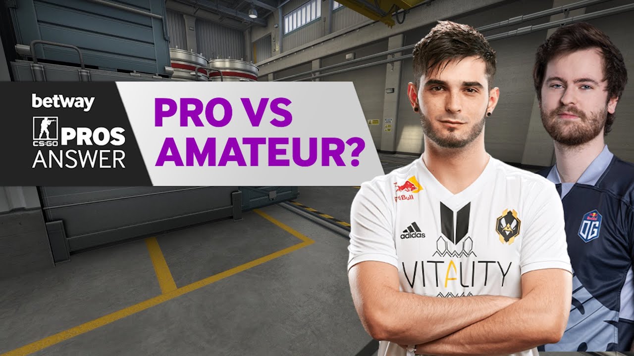 CS:GO Pros Answer: Biggest Difference Between a Pro and an Amateur?