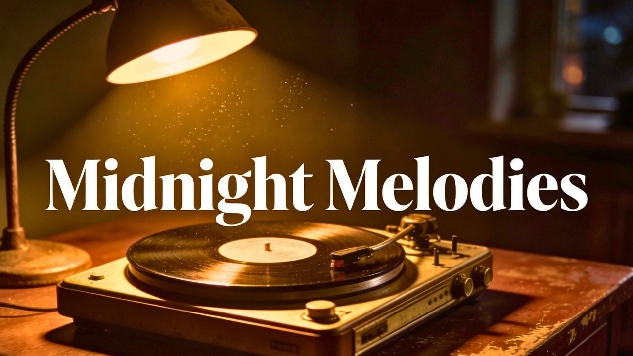 Intimate Jazz at Midnight 🎙️ Soft Vintage Vinyl for Calm Nights & Deep Focus