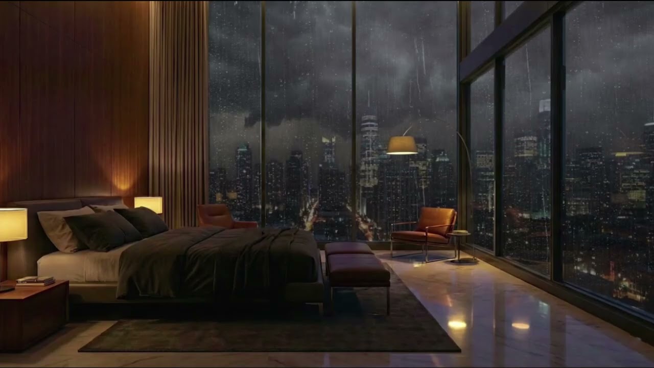 Best Noise For Sleep - 8 Hour Cozy Window Rain Sound For Deep Calm, Relaxation And Peaceful Night