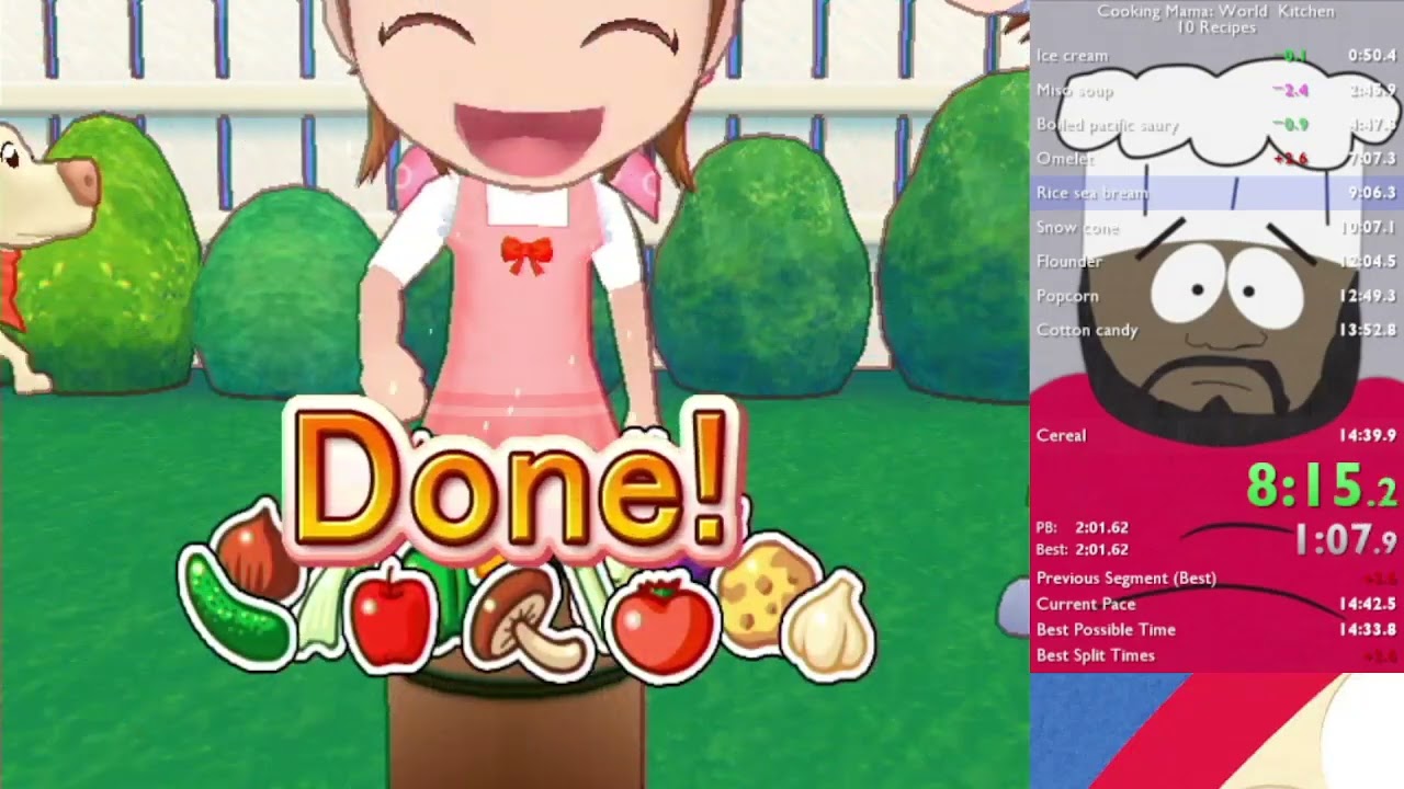[WR] Cooking Mama World Kitchen: 10 Recipes in 14:34