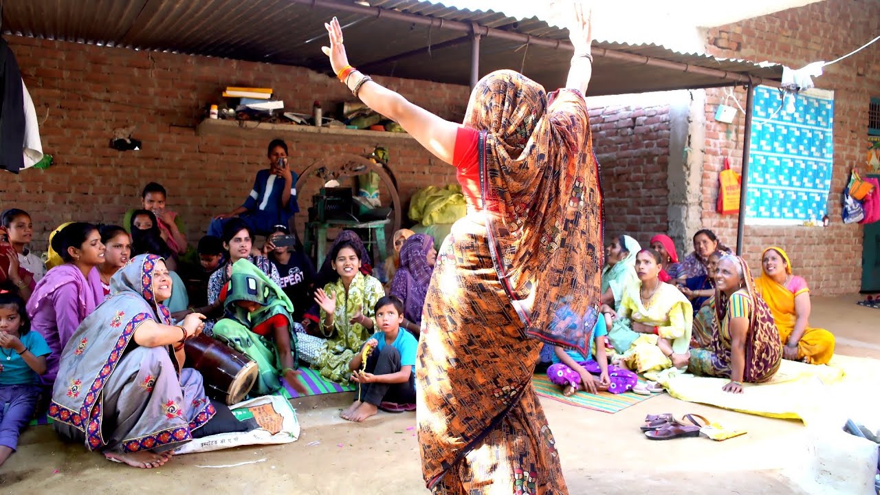 देहाती होली गीत।।देवर चलती तेरे संग हमारे नांहि बसकी।। न्यू धमांका